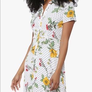 Floral Polka-dot F21 Dress